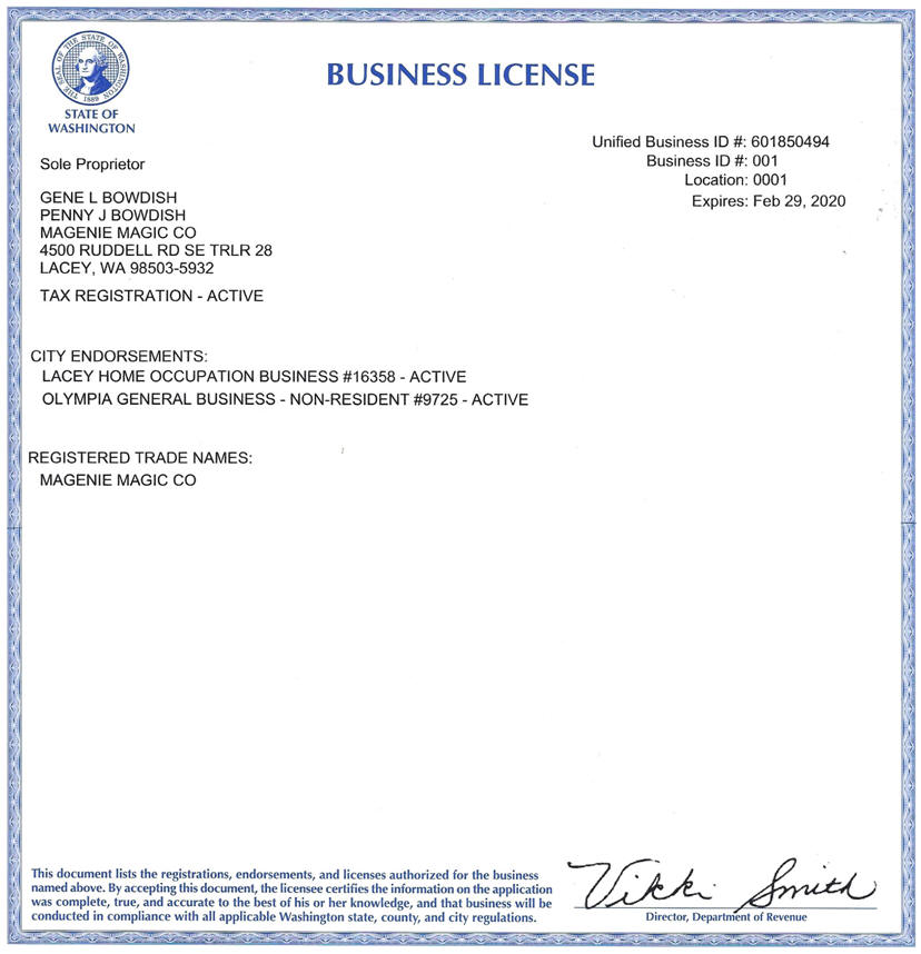 wa business license lookup