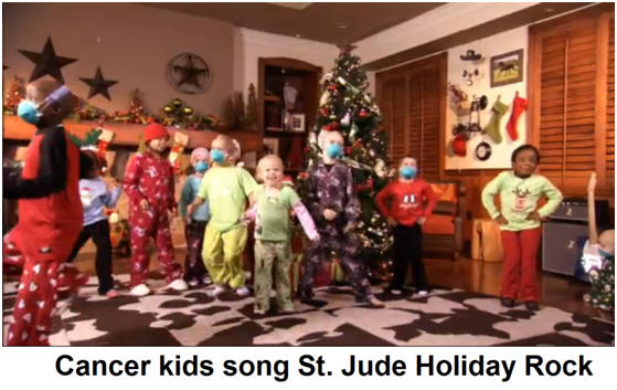 Cancer kids song St. Jude Holiday Rock